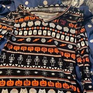 Junior’s Halloween Long Sleeved Tee